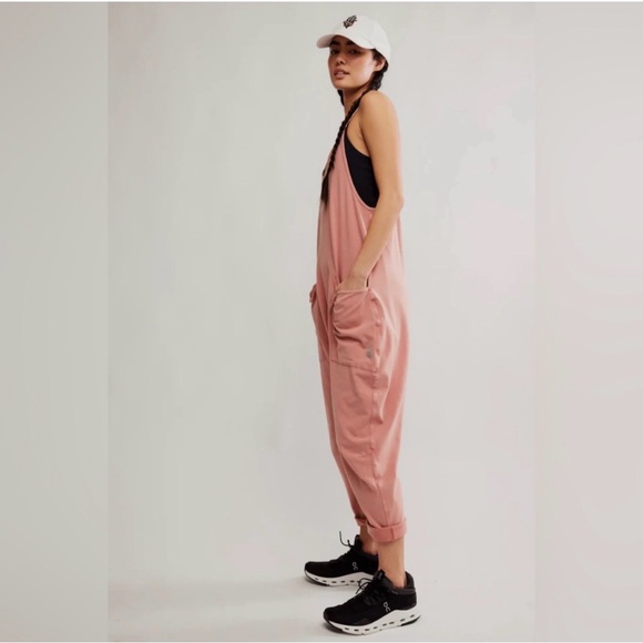 FP Movement Hot Shot Onesie NWT size Small in Petal Pink One Piece Jumpsuit - Picture 11 of 11